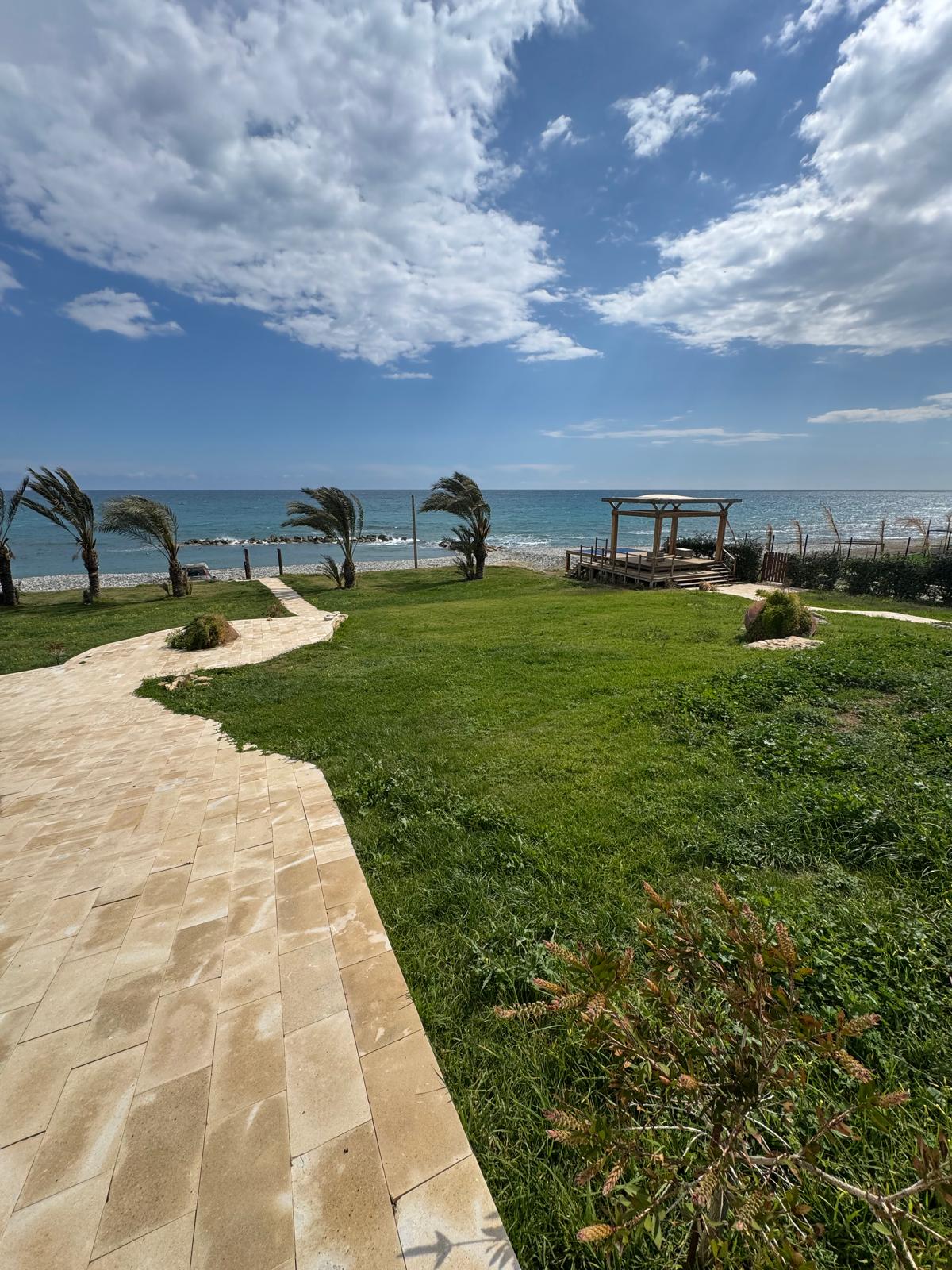 Beach path at the Cyprus venue
